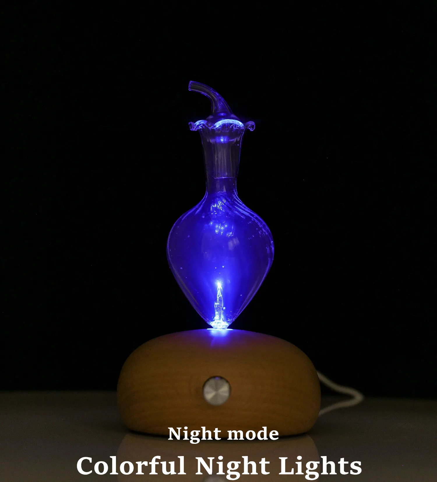 Небулайзер для эфирных масел без воды распылитель деревянного стекла