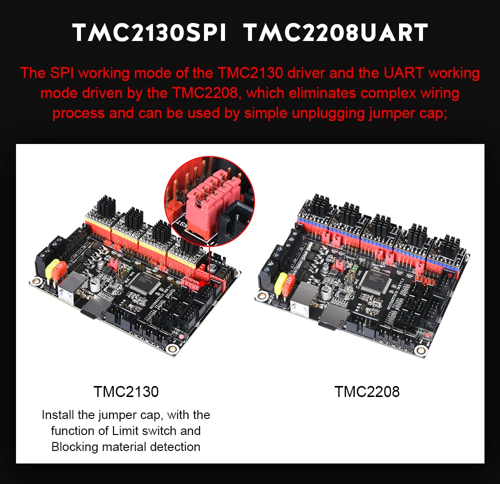 BIGTREETECH SKR V1.3 32 бит материнская плата с TFT3.5 V2.0 сенсорный экран TMC2208 TMC2130 использовать сглаживающую плату для A8 Ender 3d принтер