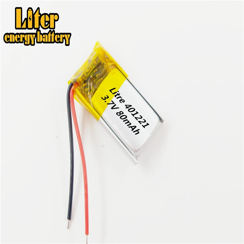 Литиевая батарея Bluetooth cell 401221 381221 041221 80 мАч MP3 3 7 в|3.7v cell|batteries batteriesbattery battery |