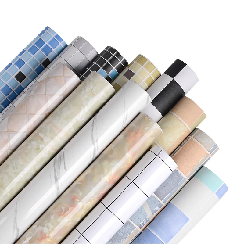 Самоклеящиеся толстые водонепроницаемые мраморные обои наклейки для ремонта