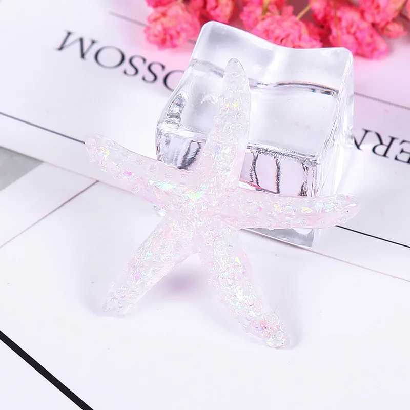 3 шт. Slime Подвески морским обитателям морская звезда клейкие аксессуары бусы