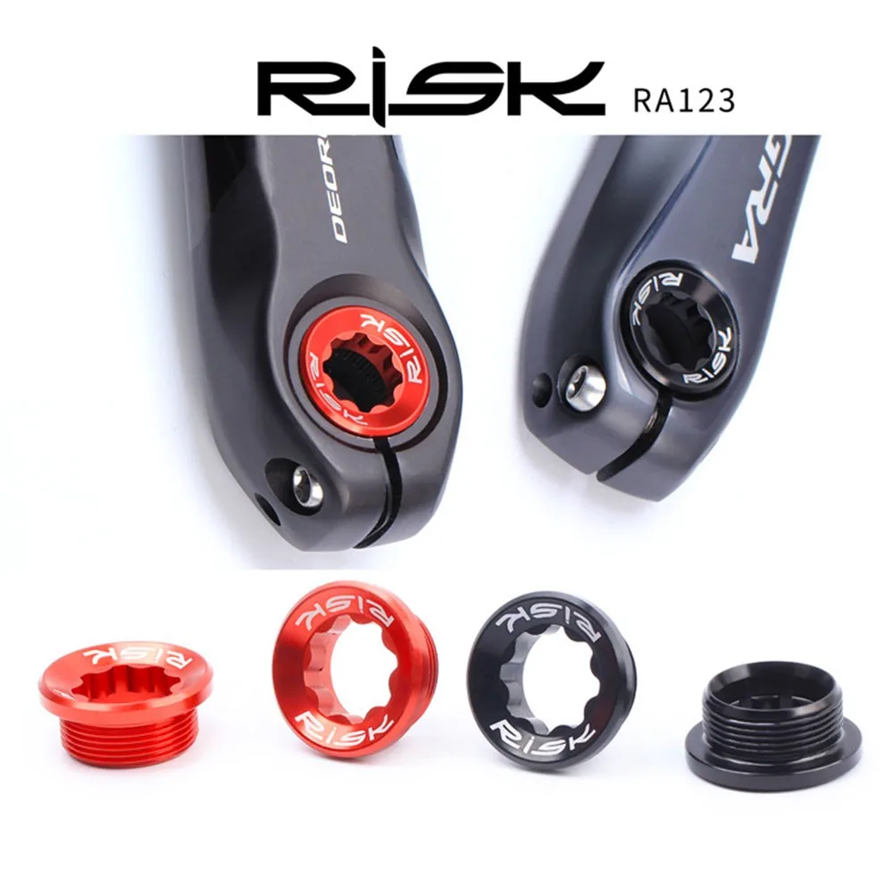

1pc Road MTB Bicycle Crank Arm Fixing Bolt For-Shimano HollowTech-II Cranksets CNC M20x8mm Cycling Accessories Bicicleta
