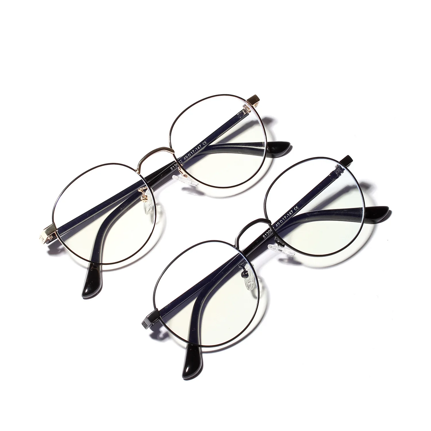 2020 круглая металлическая оптическая оправа для женщин и мужчин маленькие