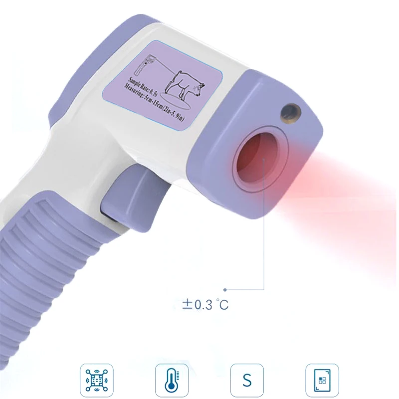 

Precision Veterinary Infrared Thermometer For Pigs Cattle Sheep Horses Dogs And Cats Pet Animal Electronic Thermometers Guns