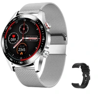 2021 new e12 smart watch men milanese bracelets bluetooth call smartwatch women waterproof sport fitness tracker for android ios