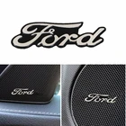 Автомобильная Наклейка 3D стерео металлическая Колонка звуковая эмблема наклейка значок для Ford Focus 2 3 4 5 Mk2 Mk3 Mk4 Mk5 Mk7 Ranger Fiesta Стайлинг