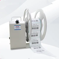 tcw t6 label rewinder adjustable speed bidirectional labeling machine automatic synchronization printer