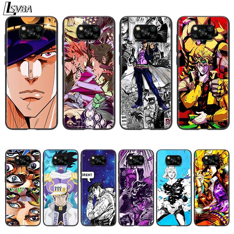 

JoJo Bizarre Adventure For Xiaomi Mi POCO M3 M2 C3 X3 NFC F2 Pro X2 F1 Mi Play Mix 3 A3 A2 A1 6 5 lite Soft Phone Case