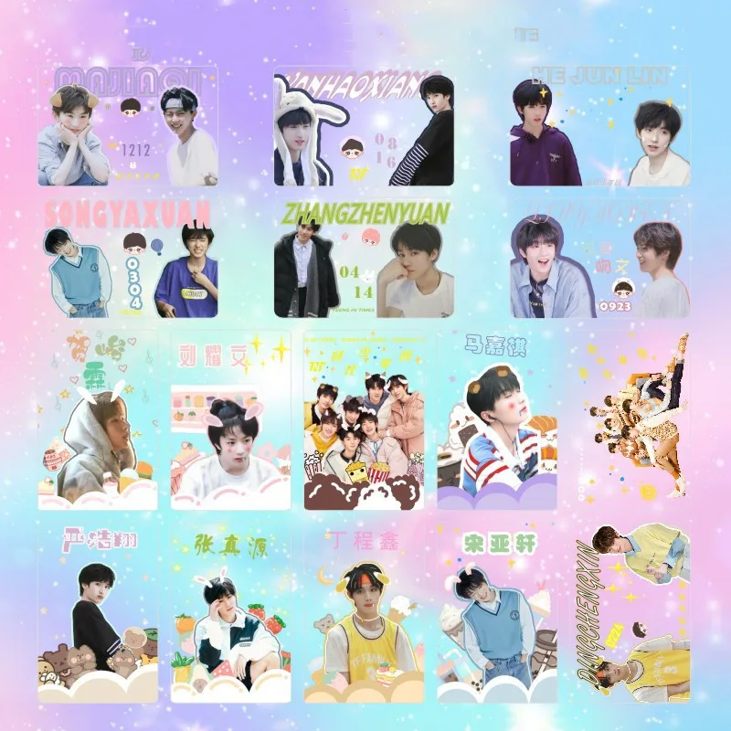 

KPOP 1PCS TNT Teens in Times Transparent Card Photo Card Fans Collection Gifts a64
