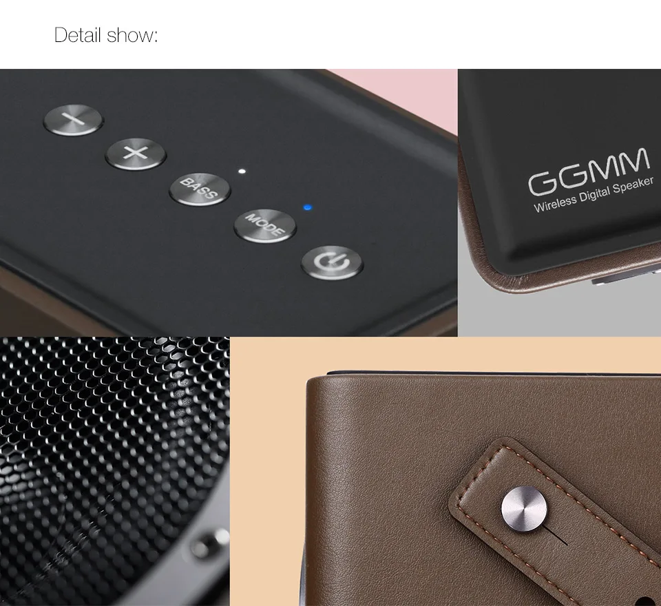 GGMM Wi-Fi/AUX/Bluetooth динамик 40 Вт Полнодиапазонный богатый бас сабвуфер Саундбар с