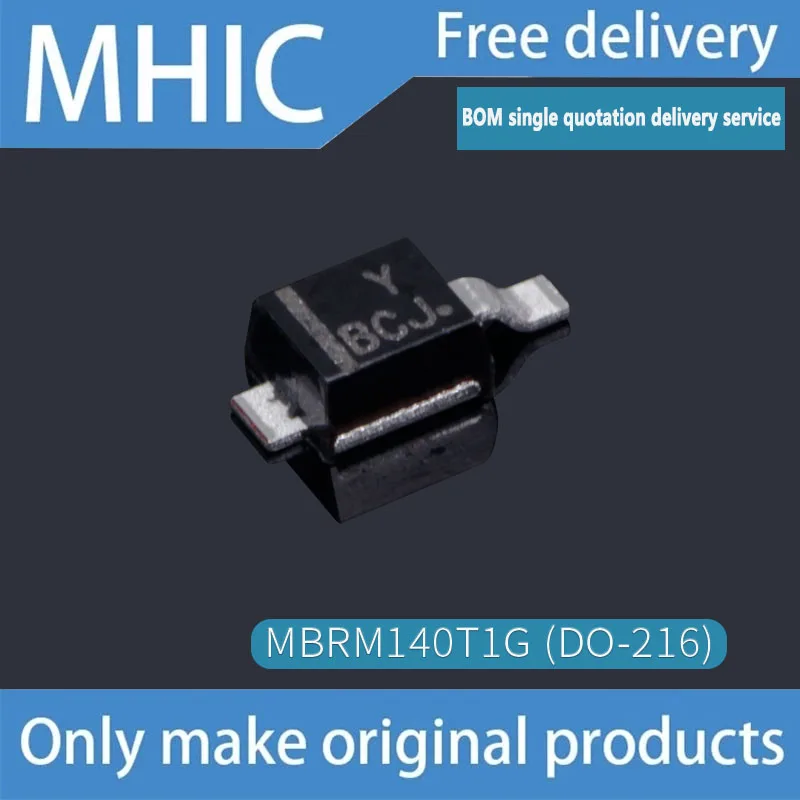 

[Лидер продаж] 10 шт./лот оригинальный MBRM140T1G Powermite 40 в/1A диод Шоттки трафаретная печать BCJ патч