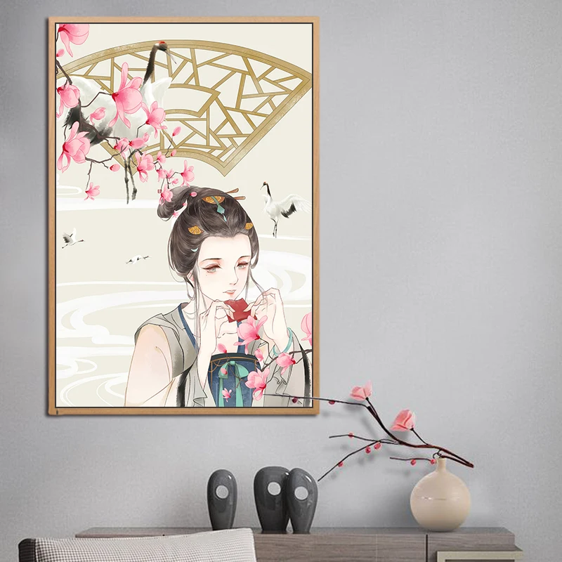 Diy Цифровая живопись женская фигура классическая женщина достойная атмосфера