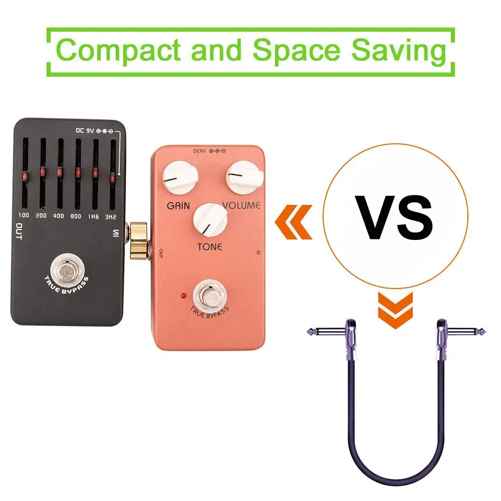 4 шт. гитары Эффект разъем для педалей адаптер прямые Z Тип аудио муфта