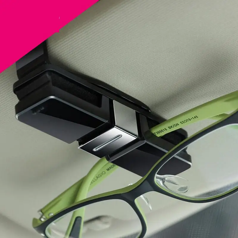 

1 Pc Car Glasses Clip Flat Frame Box Myopia Sunglasses