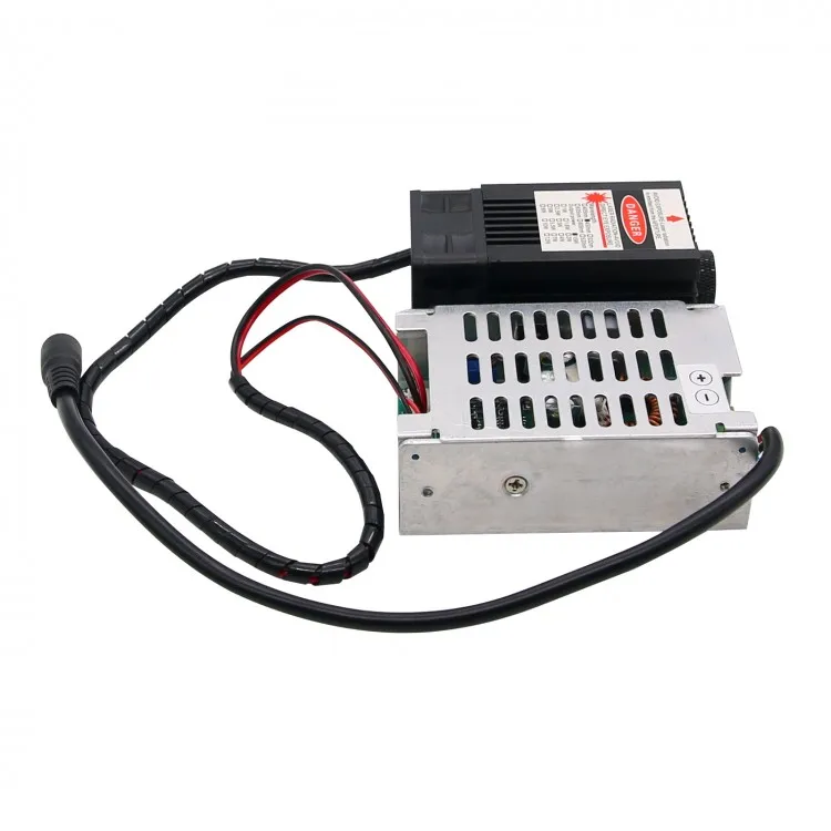 

450nm 15W Blue Laser Module 15000mw 12V Support TTL Laser Head Kit Adjustable Focus