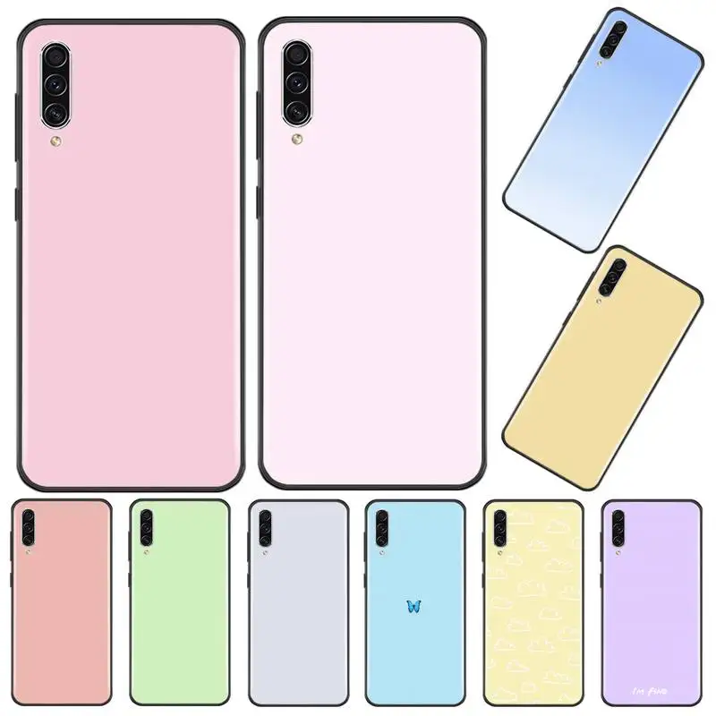 Яркий розовый чехол для телефона ashion с рисунком пудинга Samsung Galaxy A 3 6 7 8 10 20 30 40 50 70 71