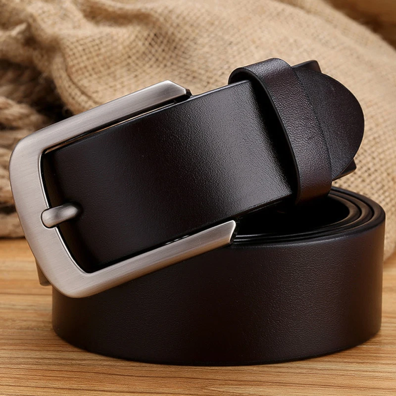 

dark tan tactical Belt full grain Man Fashion brand belts luxury genuine leather Cowskin straps men for Jeans 140 150 wide belt