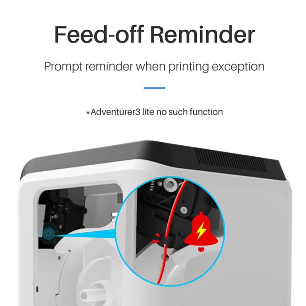 Online Flashforge Adventurer 3 Hohe Präzision 3D Drucker Mit Webcam Feed-off Erinnerung Auto Nivellierung Wolke Druck DIY Impresora 3d