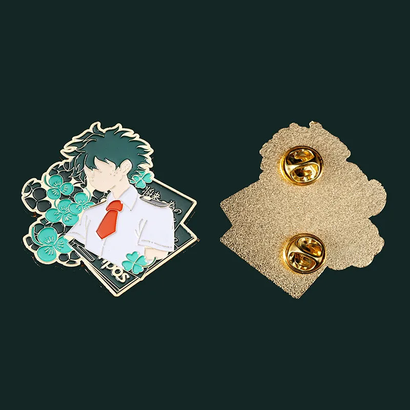

Anime My Hero Academia Cosplay Badge Cartoon Brooch Fashion No Hero Academia Brooch Pins Collection Bags Badges for Backpacks