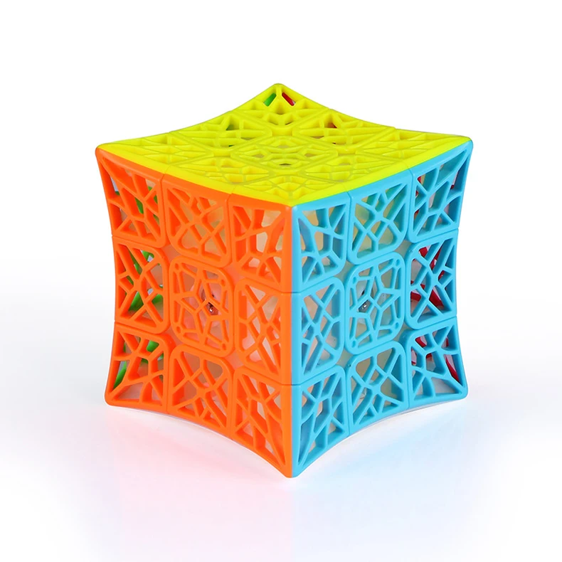 Concave QiYi DNA самолет вогнутый 3x3x3 волшебный куб Cubo Magico платье рельефная игрушка Развивающие игрушки для детей 6 лет рождественские подарки - Цвет: Concave