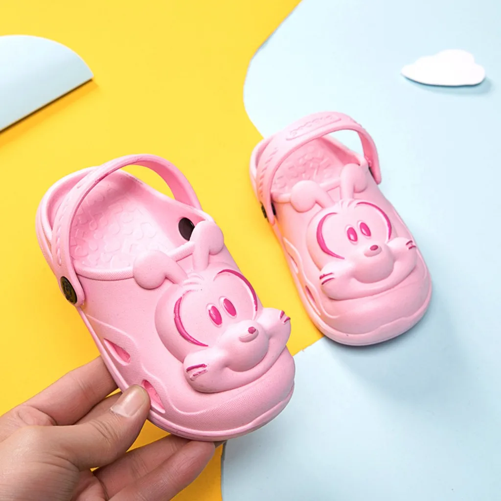 Летние детские сандалии JAYCOSIN для маленьких девочек и мальчиков Мультяшные