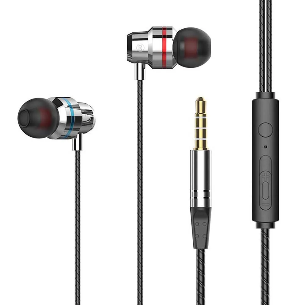 

Bass Sound Earphone In-Ear Sport Earphones With Mic For Phone Headset fone de ouvido auriculares