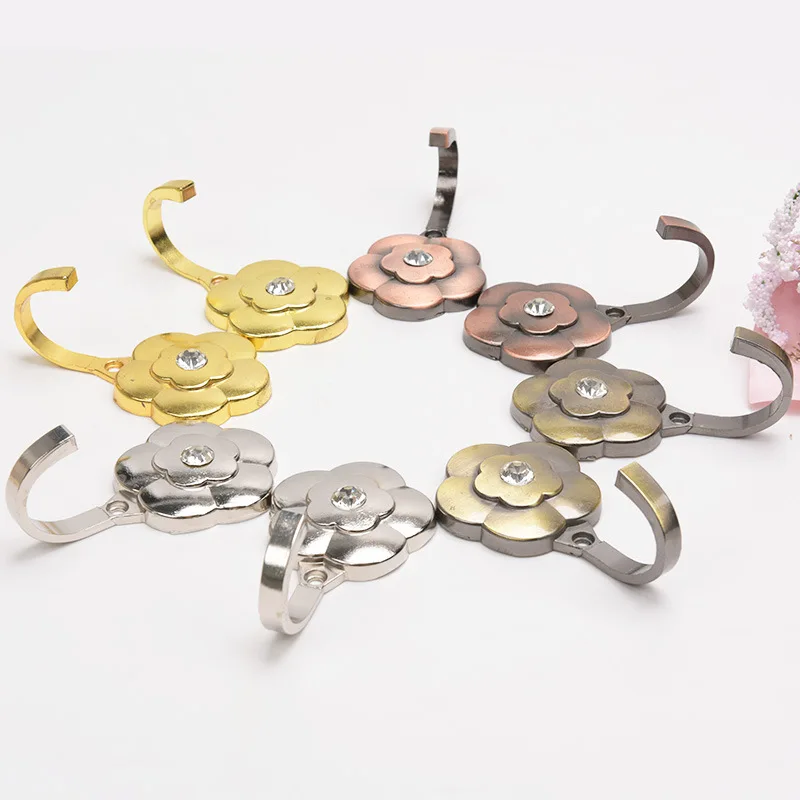 2 шт. металлический занавес настенный крючок для штор подвесной двери домашний