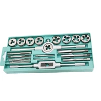 wrench tap and die pro set 1220pcs m3m12 hand spiral point straight fluted screw tap internal thread hand tools kit