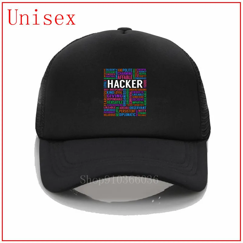 Hacker Job dad hats for men baseball cap casquettes de man hat girls with plastic | Аксессуары для одежды
