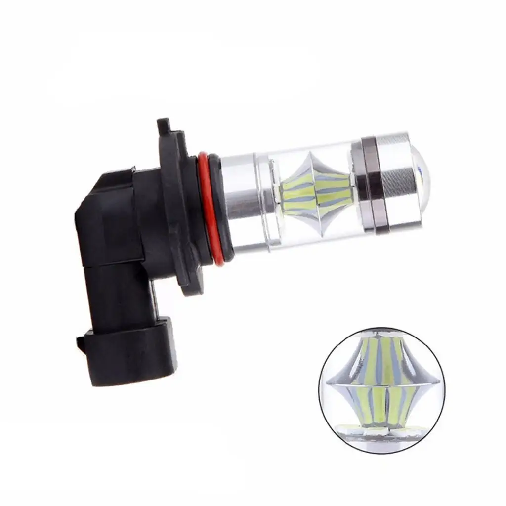 

2pcs Ice Blue H10 9145 12V-28V 1000LM Car Headlight Driving Light Bulb