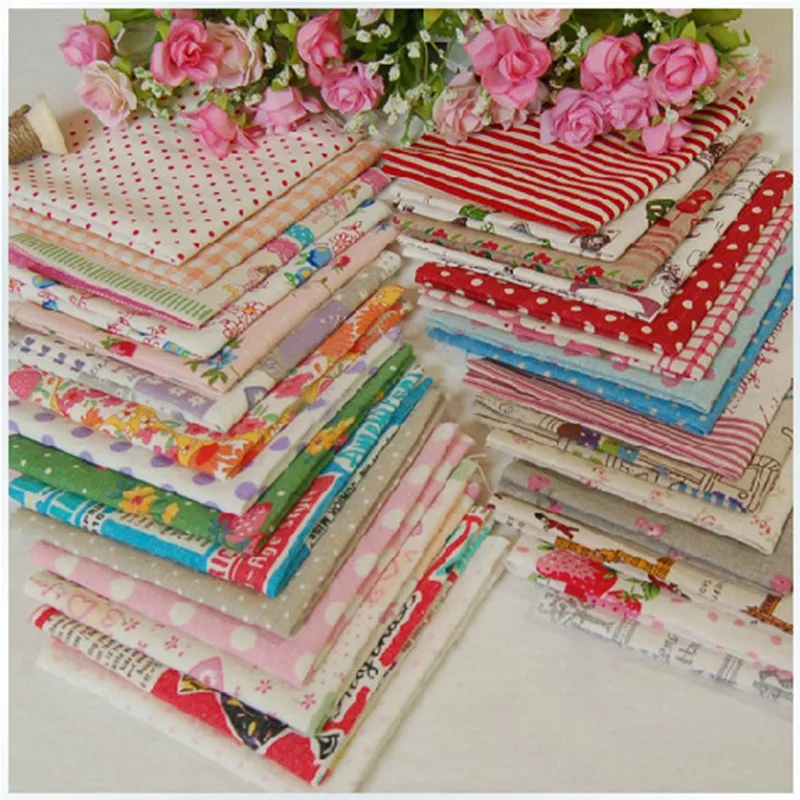 20 штук не повторять дизайн 25 см * 27 цветочный лен/хлопок ткань связки для пэчворка