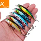 1 шт. Лазерная гольян рыбаловная Приманка 7 см 4G pesca крючки рыбы воблер снасти воблер искусственные японские жесткая приманка свимбейт