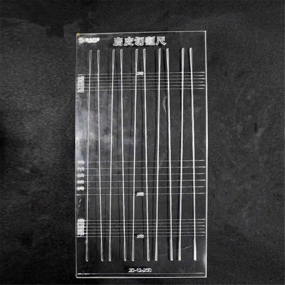 1 шт. плоская рулетка коническая Рогатка плоский резиновый режущий шаблон