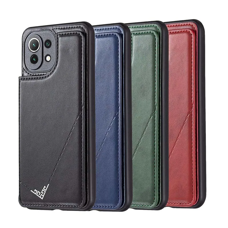 

For xiaomi 11lite Redmi note 9t 9s 10pro case flip leather back cover with anti-theft brush phone cover For xiaomi 11lite funda