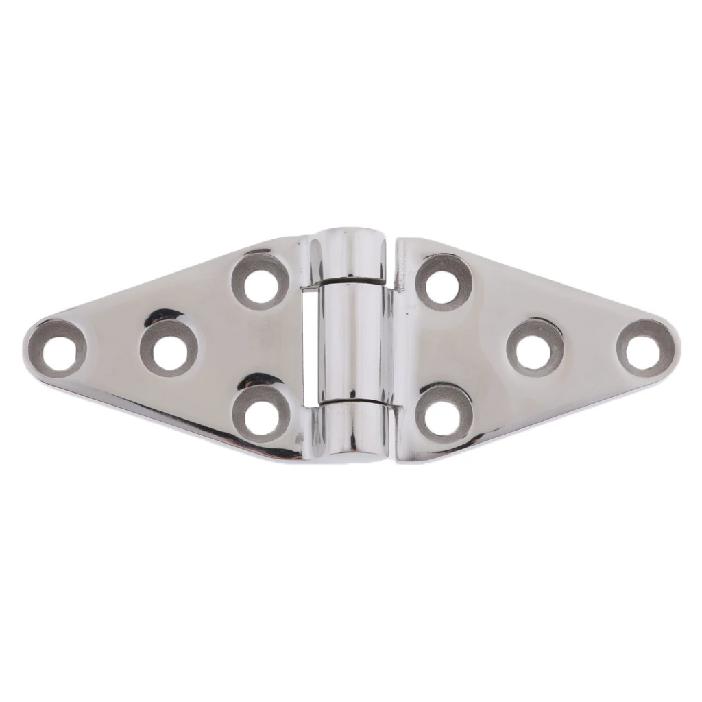 304 нержавеющая сталь зеркальная полированная 8 отверстий дверная петля для лодки