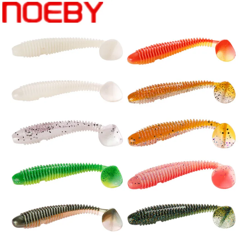 NOEBY Мягкая приманка для рыбалки 4 см/0 6 г 5 см/1 7 см/2 9 см/8 12 см/13 хвост Isca