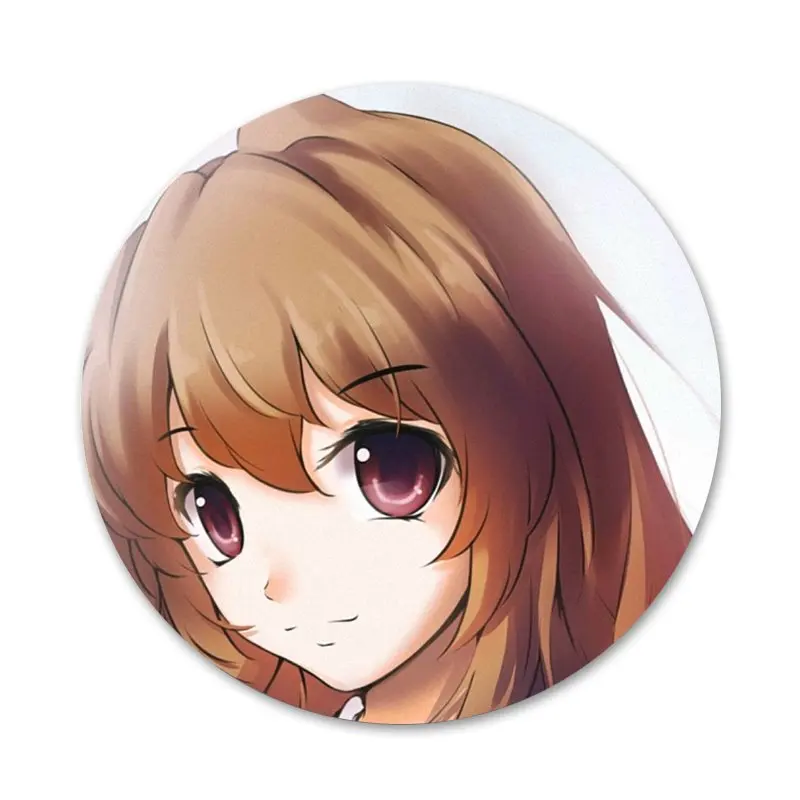 58 мм Брошь Toradora Taiga aisaka значок косплея аксессуары для одежды рюкзак украшение