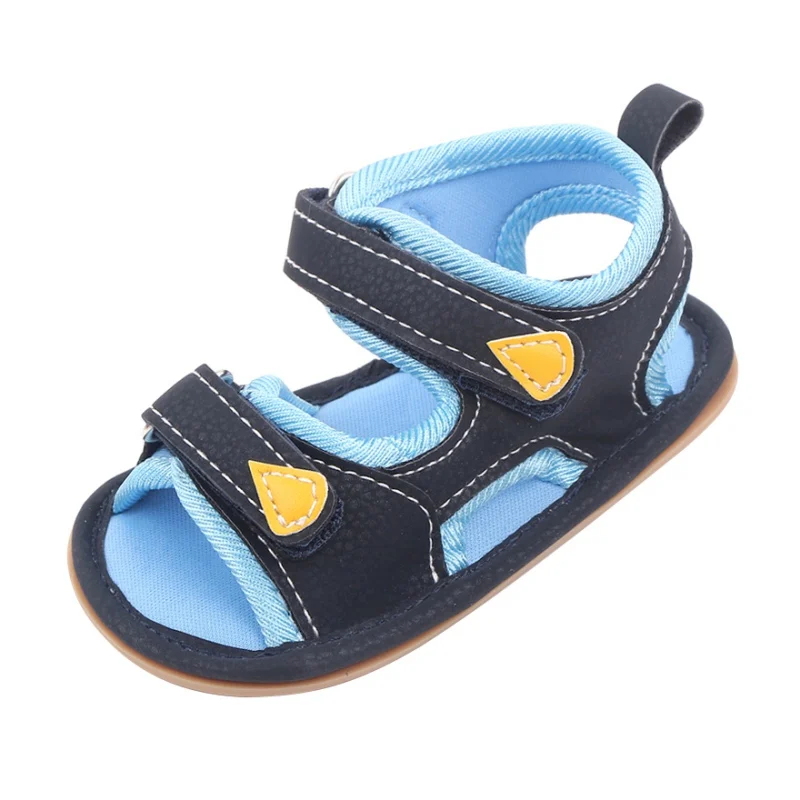 

Summer Fashion Kids Sandals Boys Children's Beach Shoes Baby Hollow Breathable Toddler Rubber Sole Anit-slip Walkers Shoes