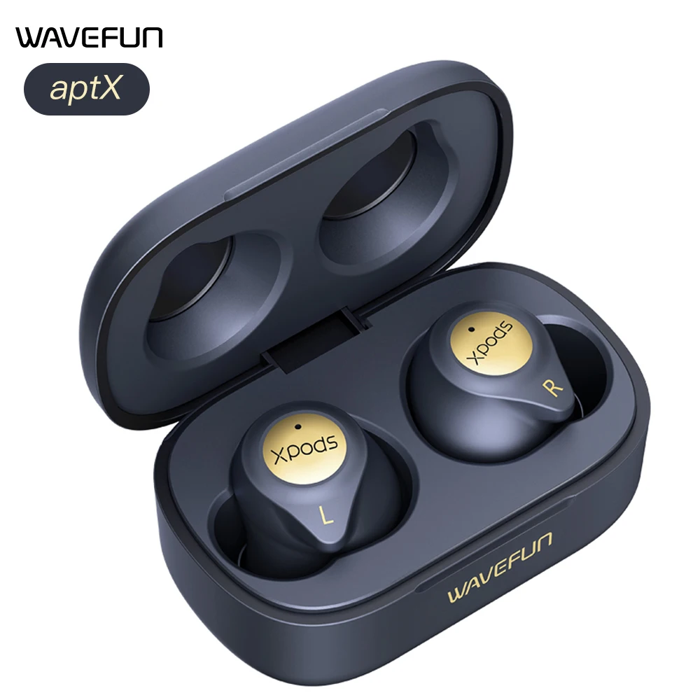 Wavefun 3T Bluetooth наушники aptX AAC HIFI Graphene колонки 600 мАч CVC8.0 шумоподавление 5 0|Наушники и