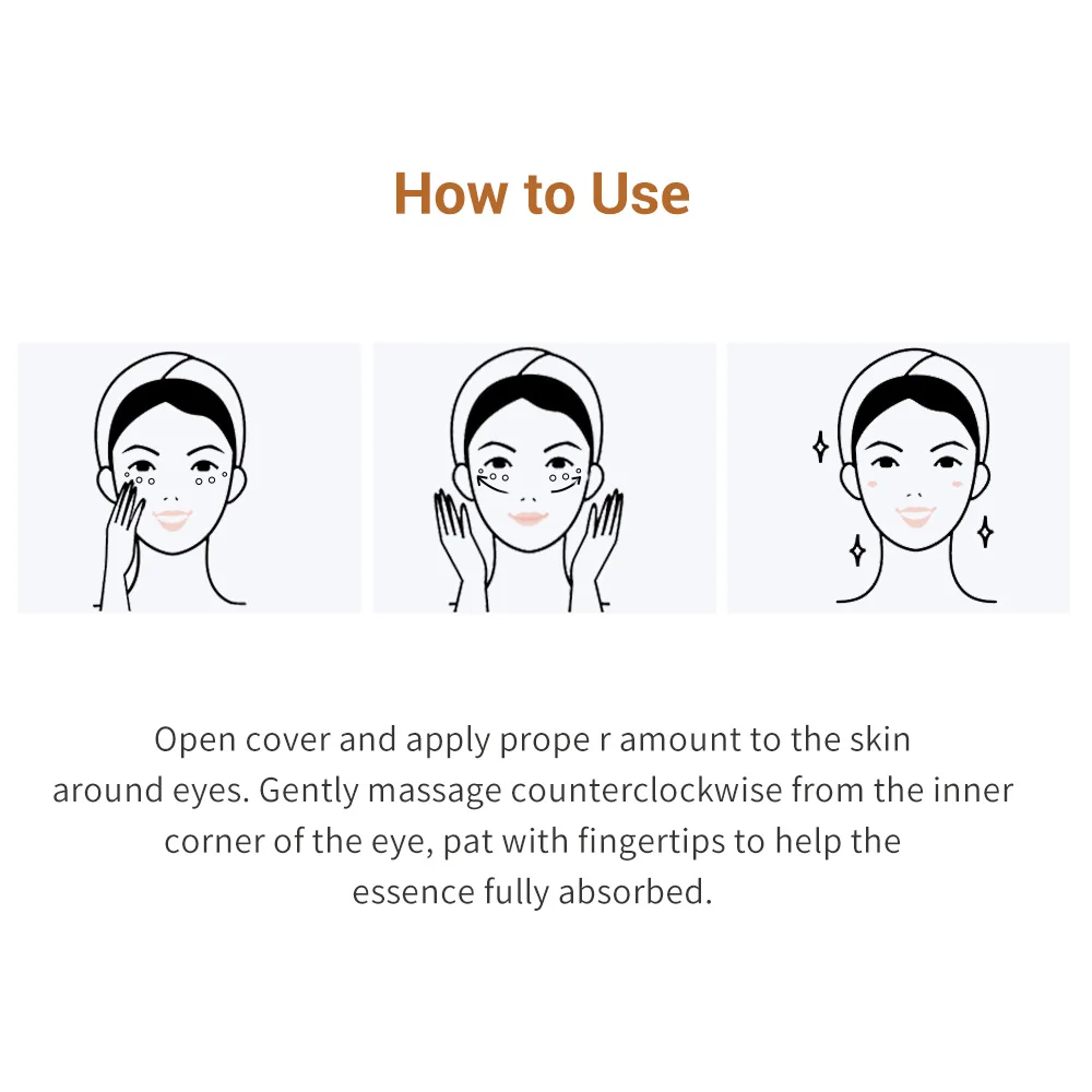 

LANBENA ECTOIN SOOTHING EYE Serum Anti Sensitive Skin Smooth Firm Repair Damaged Reduce Eye Bag Eyes Patch Wrinkle Care