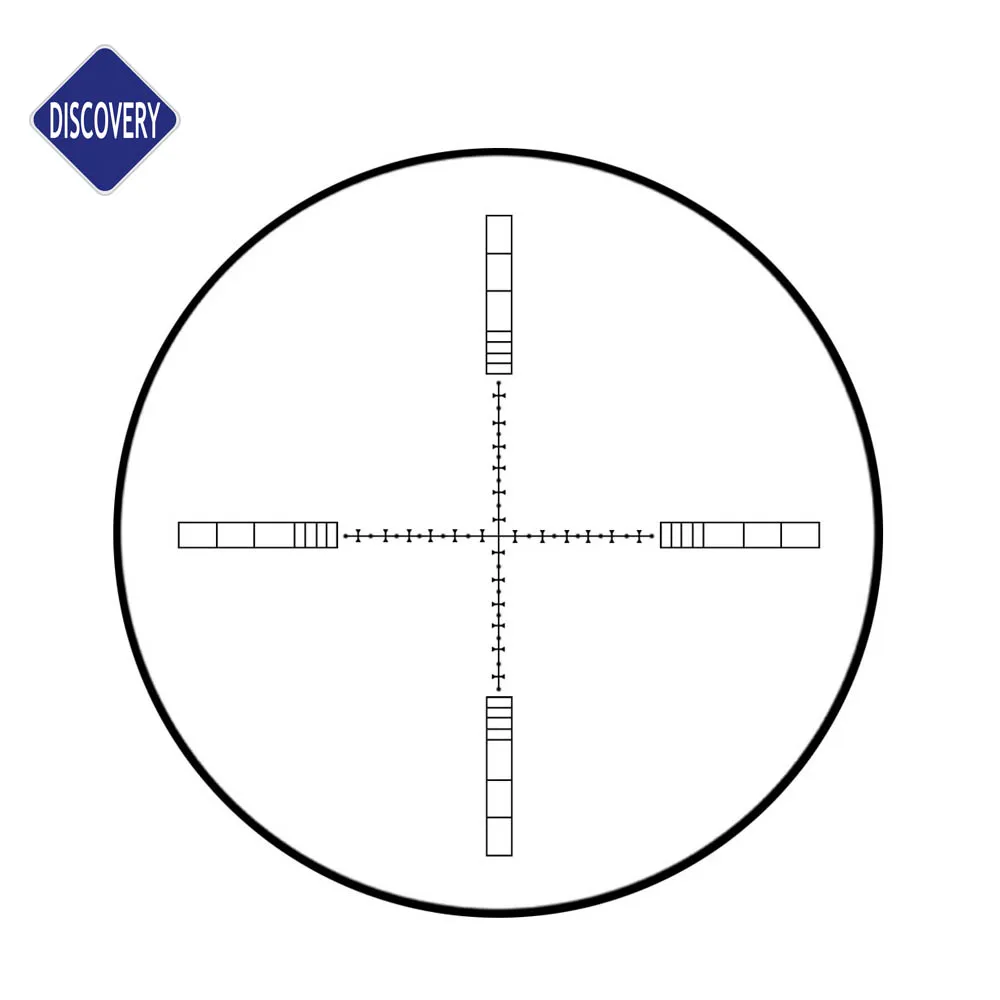 

Discovery Optics Sight HI 6-24X50SFIR Riflescope 30mm Tube HK MIL Reticle Side Parallax Telescope Fit .50BMG Spring Gun Shooting