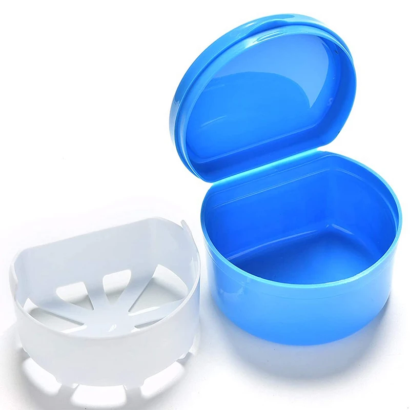 

Пластиковый органайзер для искусственных зубов, с подвесным сетчатым контейнером