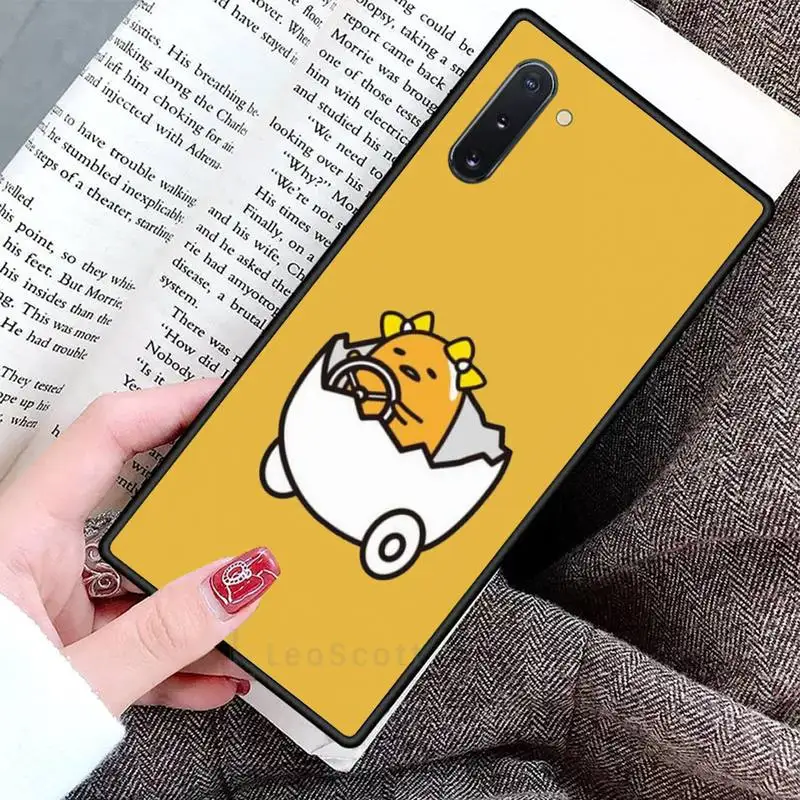 

Cute Gudetama Lazy Egg Phone Case For Samsung Galaxy S8 S9 S10 Plus S10E Note 3 4 5 6 7 8 9 10 Pro Lite cover