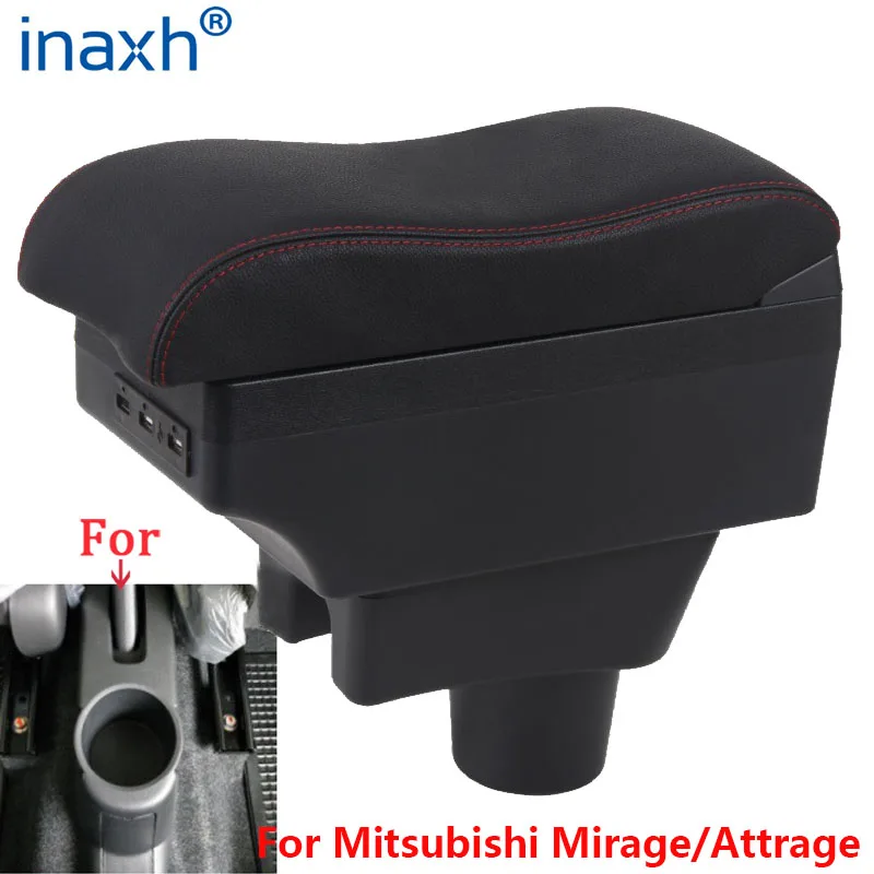 

For Mitsubishi Mirage Armrest For Mitsubishi Attrage Mirage Car armrest Box interior Retrofit parts car accessories Storage box