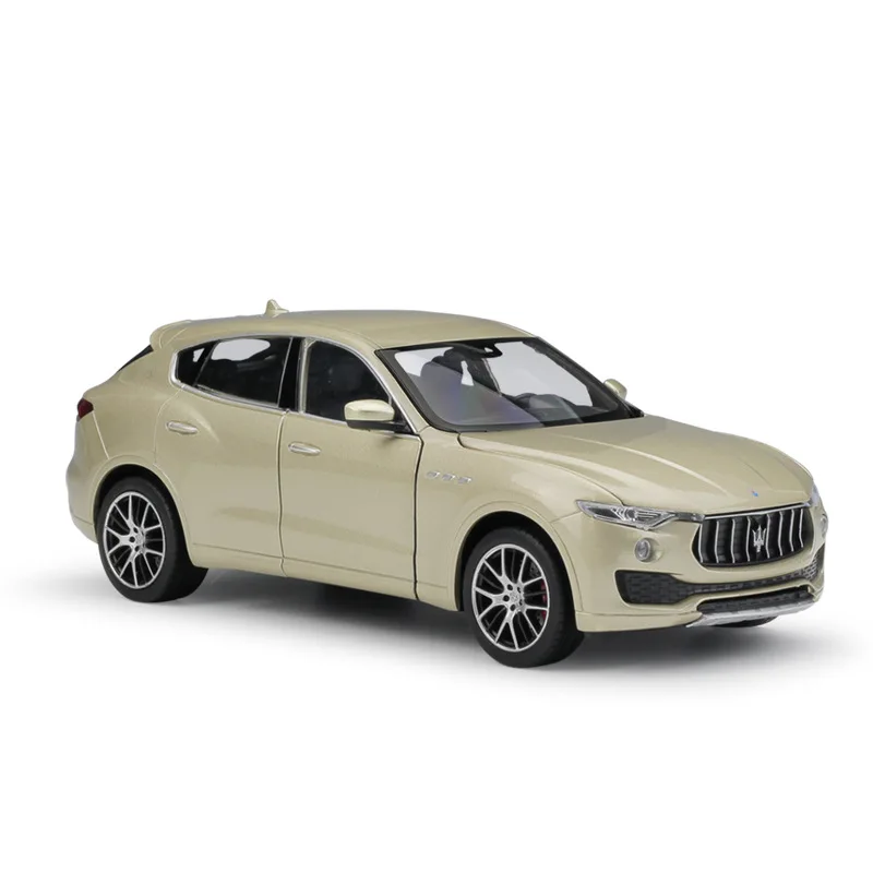 Модель автомобиля Welly Diecast масштаб 1:24 машинки игрушки внедорожник Maserati Levante