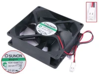 sunon kde1209ptv3 13 ms a gn dc 12v 1w 92x92x25mm 2 wire server cooling fan