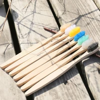 50pc natural toothbrush bamboo tooth brush eco friendly soft bristles capitellum fiber toothbrushes oral care bamboo tooth brush