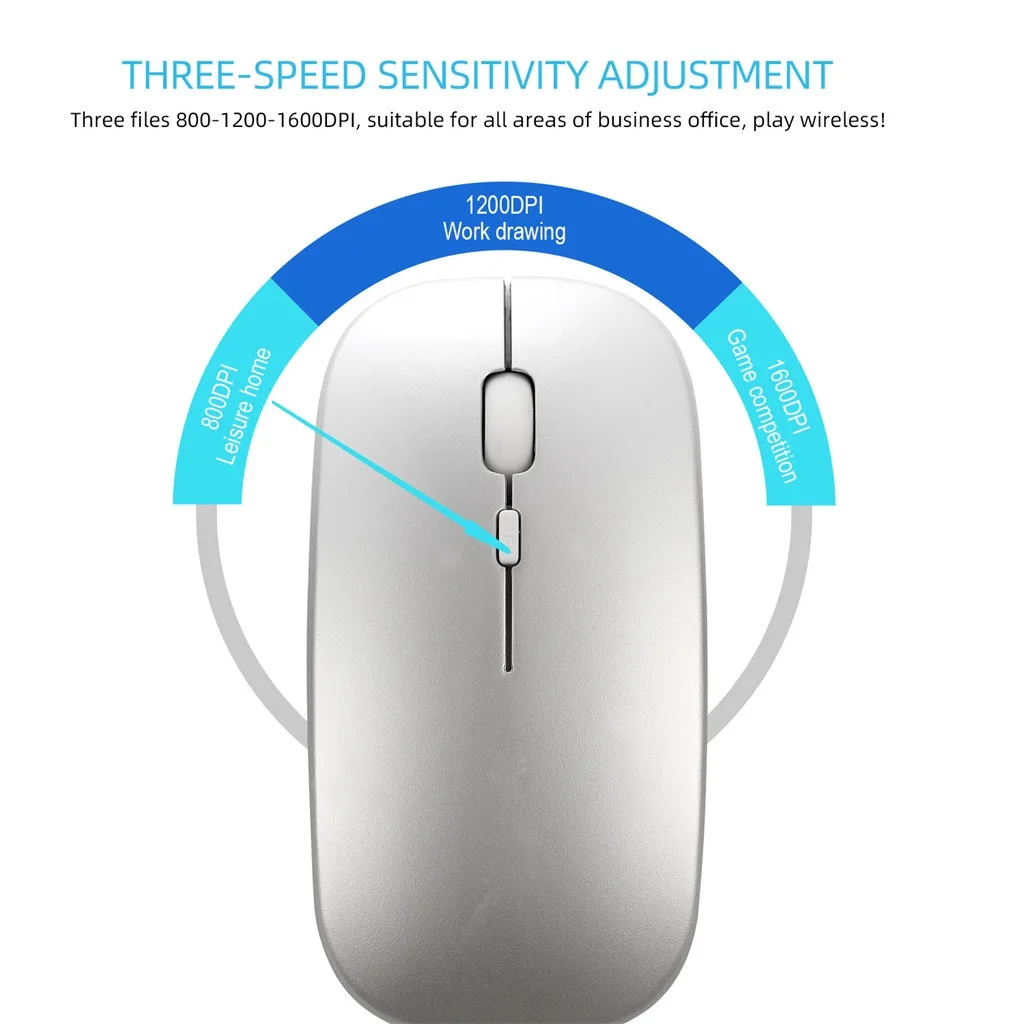 M90 Rechargeable Wireless BT 5.0 USB Dual Mode Gaming Mouse Mice For PC Laptop | Компьютеры и офис