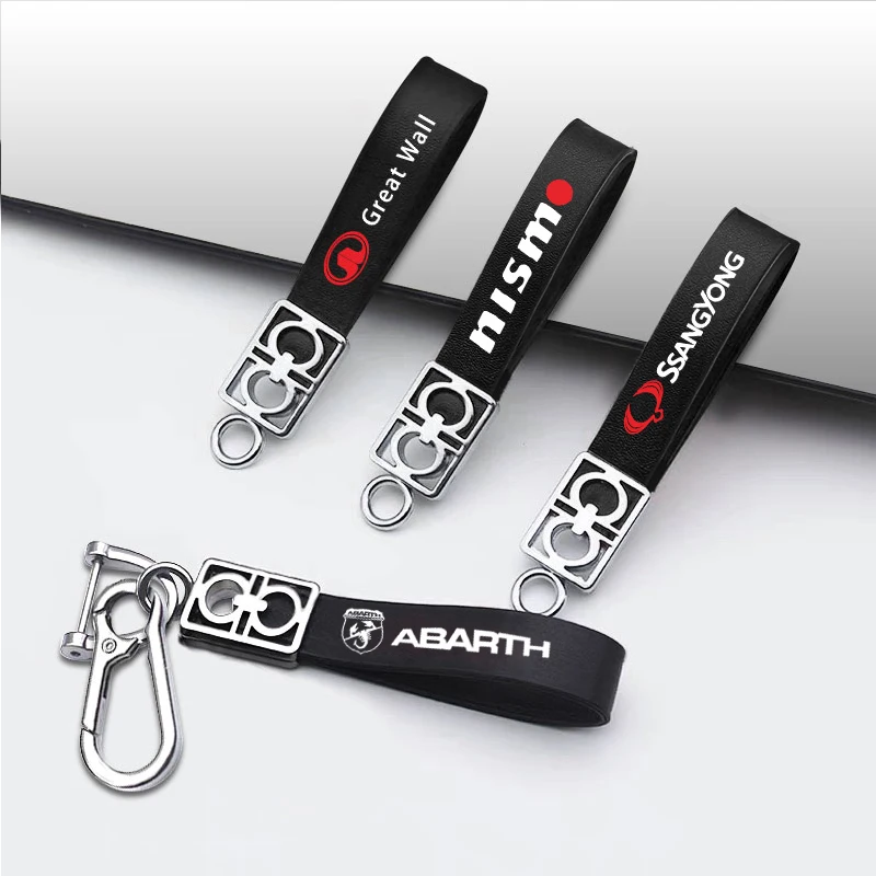 

1pcs Car Sign Keychain Trinket Pendant Key Ring For BMWs Mini Cooper Fridge One S F56 R56 R57 R58 R59 R60 JCW Countryman Clubman