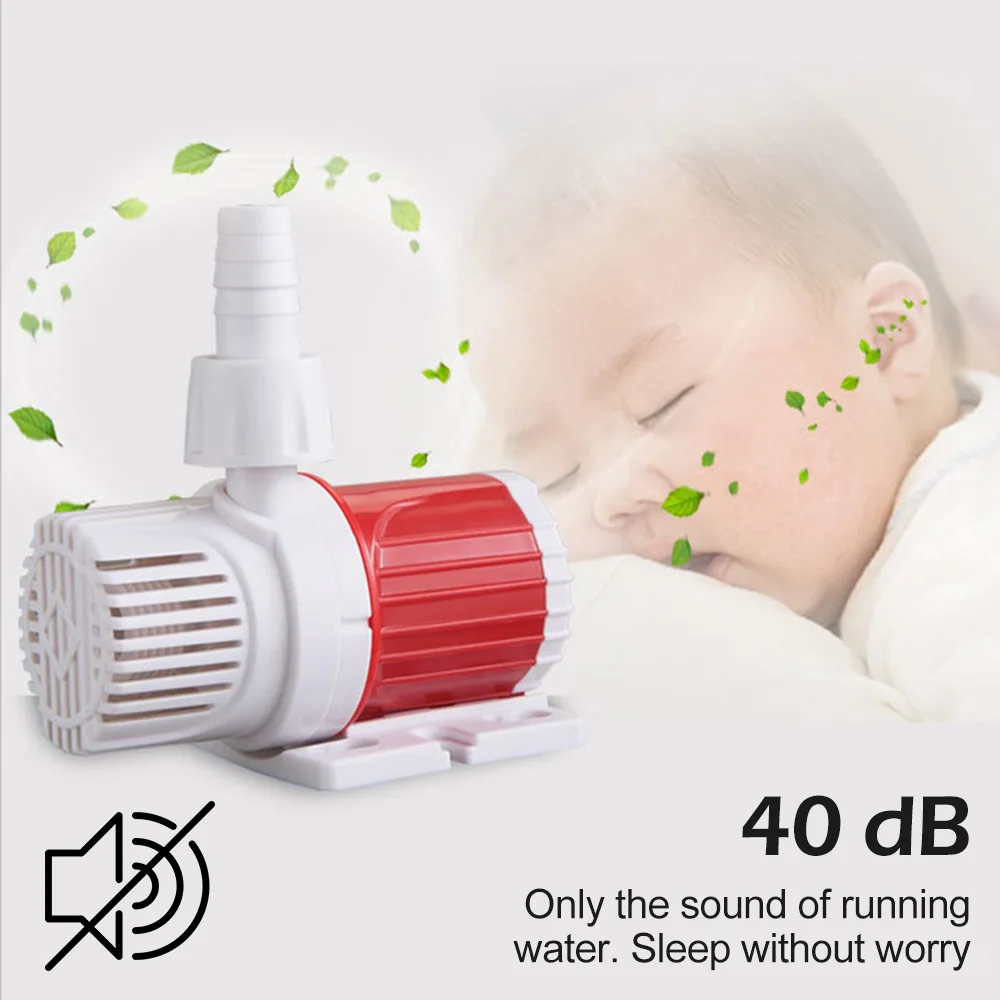 1000л/ч Многофункциональный аквариум DC 12V 24V солнечный бесщеточный двигатель